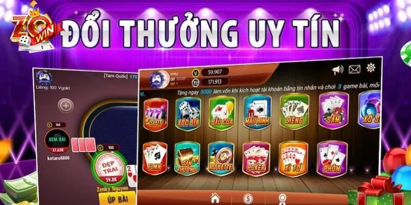 Khám phá các sảnh game hấp dẫn thu hút nhiều cược thủ tại Zowin